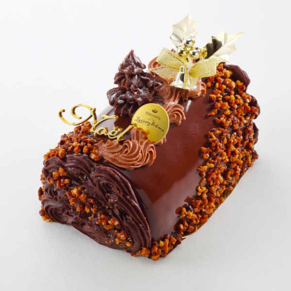 〈パティスリーレセヴィブレ〉ビュッシュ ド ショコラ トンカ マロン