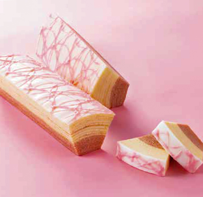 三方六春がさね さわやか苺&ミルクリッチ 2本