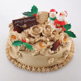 62  「ファソンドゥドイ 」 コーヒークリームのクリスマスケーキ  「12月24日受け取り 」 