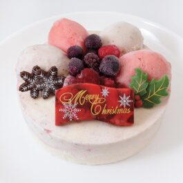 73 「日本橋 千疋屋総本店」 クリスマスアイスデコレーション～苺～