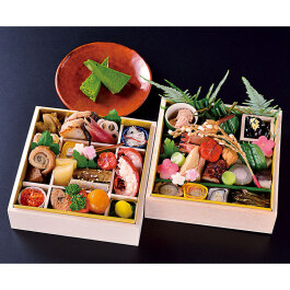 和風二段(自家製抹茶チーズケーキ付)