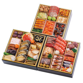 和洋中華風三段重