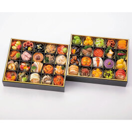 洋中オードブル二段重