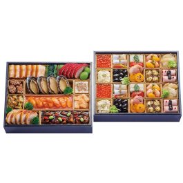 洋中オードブル二段重