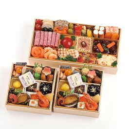 和風個食と洋風オードブル