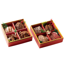 お肉博士監修 A5ランク仙台牛と牛たんの味比べ二段重