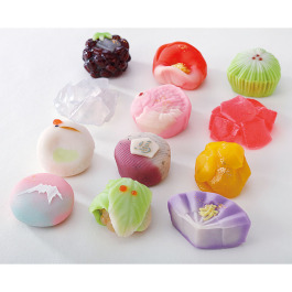 お正月上生菓子・琥珀糖セット