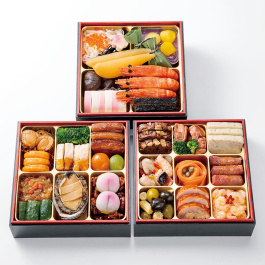 和洋中おせち三段重
