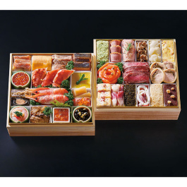 北海道海と大地の恵 和洋二段重(大)