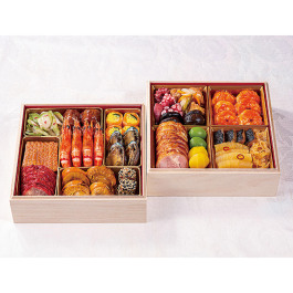 中華おせち二段重