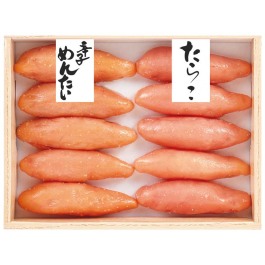 無着色辛子明太子・無着色たらこ詰合せ