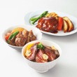 牛角煮・ステーキ丼・ハンバーグ詰合せ
