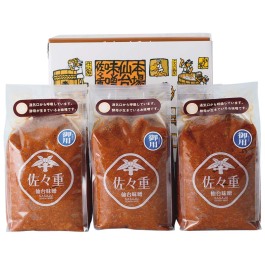 御用味噌1kg×3入り化粧箱