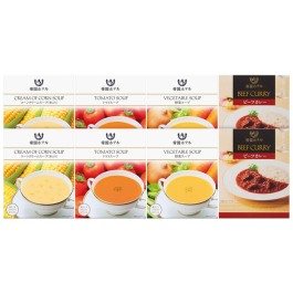 レトルト冷温スープ・カレーセット