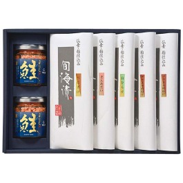 仙臺粕仕込み 旬海漬・三陸産鮭ほぐし身漬詰合せ