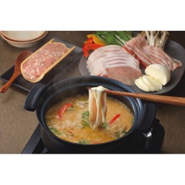 青森アップルポークとモッツァレラごま味噌あったか鍋セット
