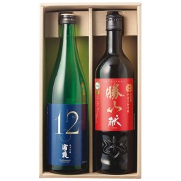 浦霞・勝山吟醸詰合せ