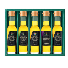 単一品種エキストラバージンオリーブオイル3種セット