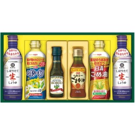 バラエティオイル＆キッコーマンしぼりたて生しょうゆ