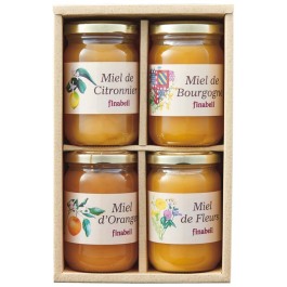 純粋はちみつ4本詰合せ