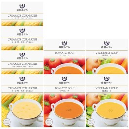 レトルト冷温スープセット