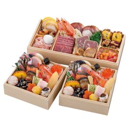 個食二客と洋風オードブル