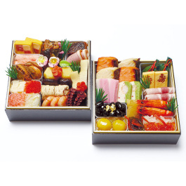 料亭おせち二段重