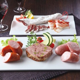 ソーセージ・テリーヌ・豚ばら肉燻製