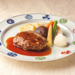 黒毛和牛ハンバーグセット