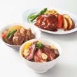 牛角煮・ステーキ丼・ハンバーグ詰合せ