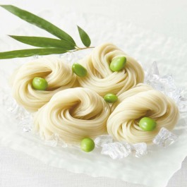 小豆島そうめん「枝豆」秋田県産枝豆使用