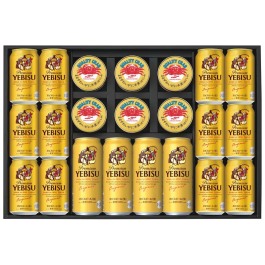 ヱビスビール・かに缶詰詰合せ