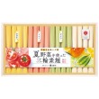 夏野菜を使った三輪素麺