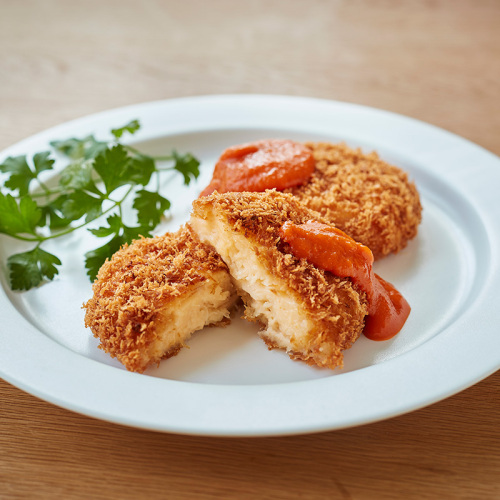 トマトソースで味わう蟹クリームコロッケ 3袋