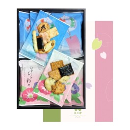 餅ページ 煎餅4種詰め合わせ（120枚/缶入り） | さ志まや製菓