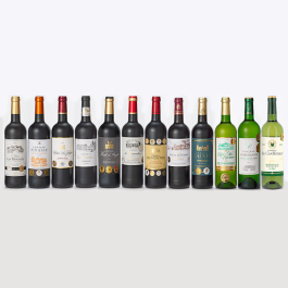 ボルドー金賞受賞赤白ワイン12本セット