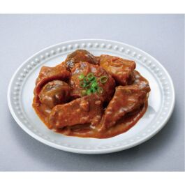 牛たんデミ味噌ソース煮