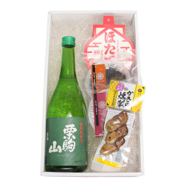 栗駒山 特別純米ササニシキ×南三陸おつまみセット