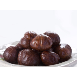 大粒やまえ栗の渋皮煮