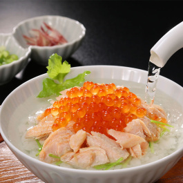 北海道日高沖 秋鮭のだし茶漬け