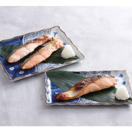 北海道羅臼産鮭使用 酒粕とお味噌で漬けた秋鮭の漬魚