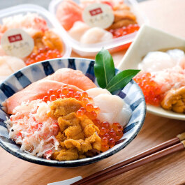 海鮮丼の具