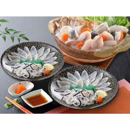 天然ふく刺身とふくちりセット