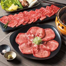 仙台牛5等級と牛タンの焼肉セット