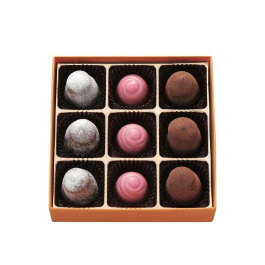 シャンパントリュフ＆ラズベリー（9個入）