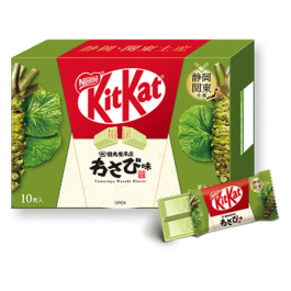 ご当地キットカット 田丸屋本店わさび味 ミニ10枚入