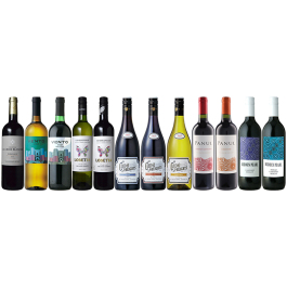 世界のワイン銘醸国赤白12本セット