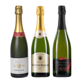 瓶内二次発酵スパークリングワイン3本セット