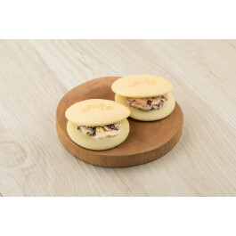 白どら 2種12個セット(小豆・レーズン)