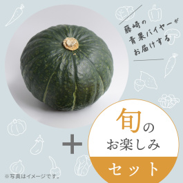 一球入魂かぼちゃとバイヤーおまかせ 9月の旬のお品
